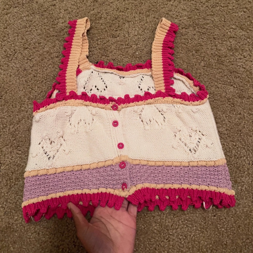Crochet Tank - Picture 3 of 3